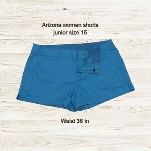 Arizona Jeans Women jrs shorts Size 15 color blue